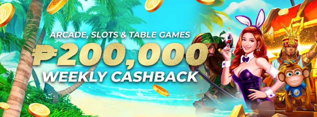 S5 Casino weekly cash back