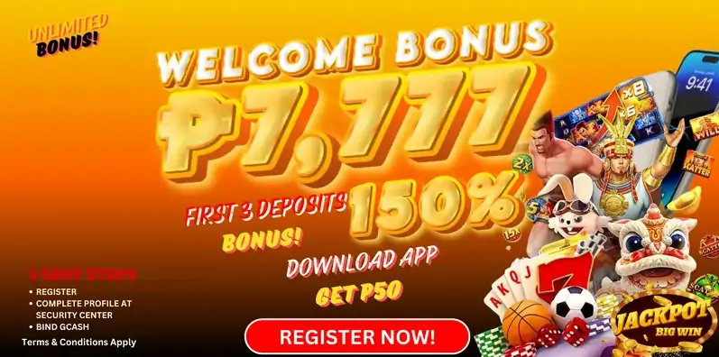 Welcome 7,777 Bonus