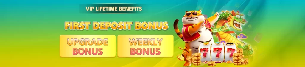 first deposit bonus for vip lifetime benefits!