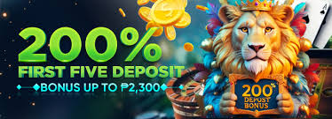 200% first five deposit