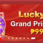 lucky draw grand prize amount up to P99,999 at sugal999 casino