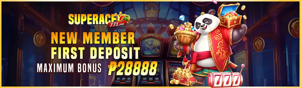 new member-first deposit- maximum bonus up to P28,888 @ superace771

