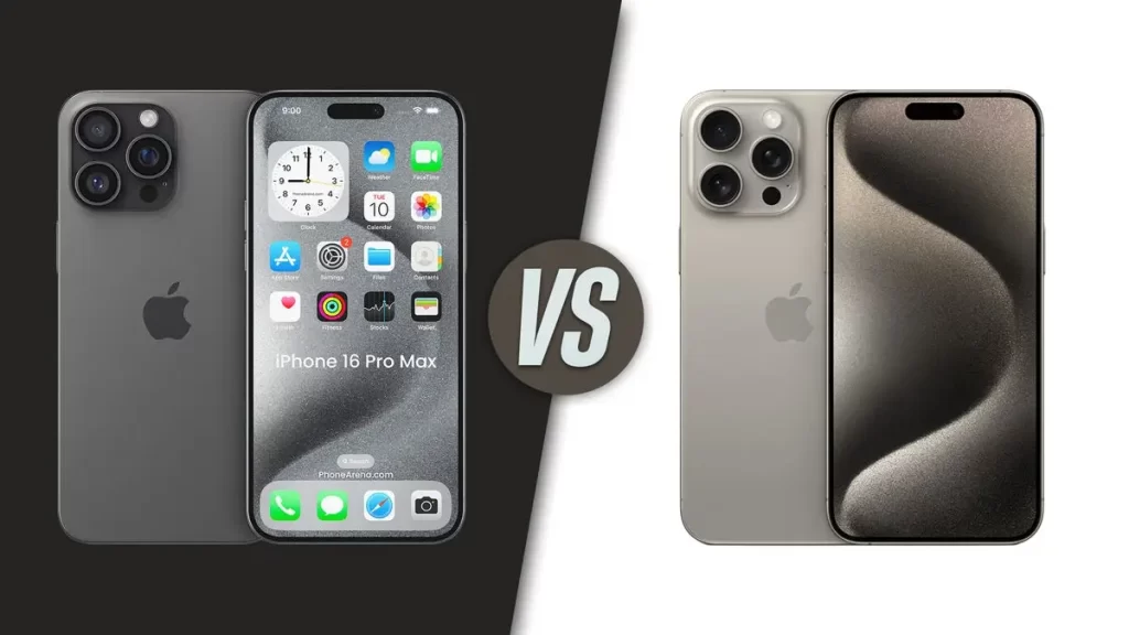 iPhone 16 Pro Max vs iPhone 15