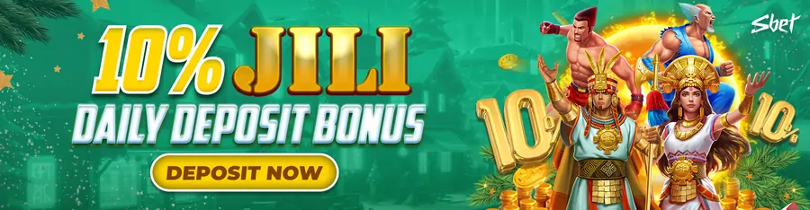 10% jili daily deposit bonus!