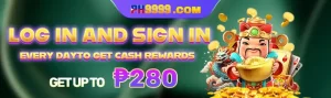 Ph9999 casino login and sign in get up toP280 rewards!