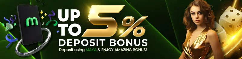 up to 5% deposit bonus in JTmax Casino!