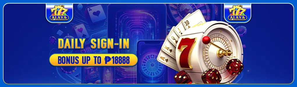 daily sign in bonus up to P18,888!